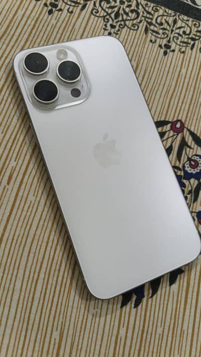 iPhone 15 pro max silver 256GB F. U