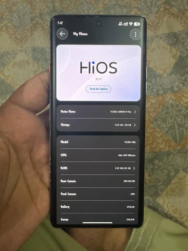 Tecno camon 40 pro 2