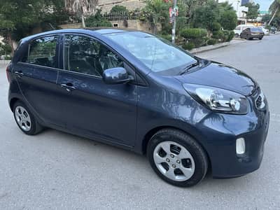 Kia Picanto 2022 Automatic Blue Metallic One Hand Looks New