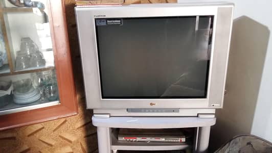 LG TV and Trolly for Sale