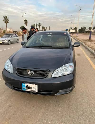 Toyota Corolla gli 2008 islamabad number
