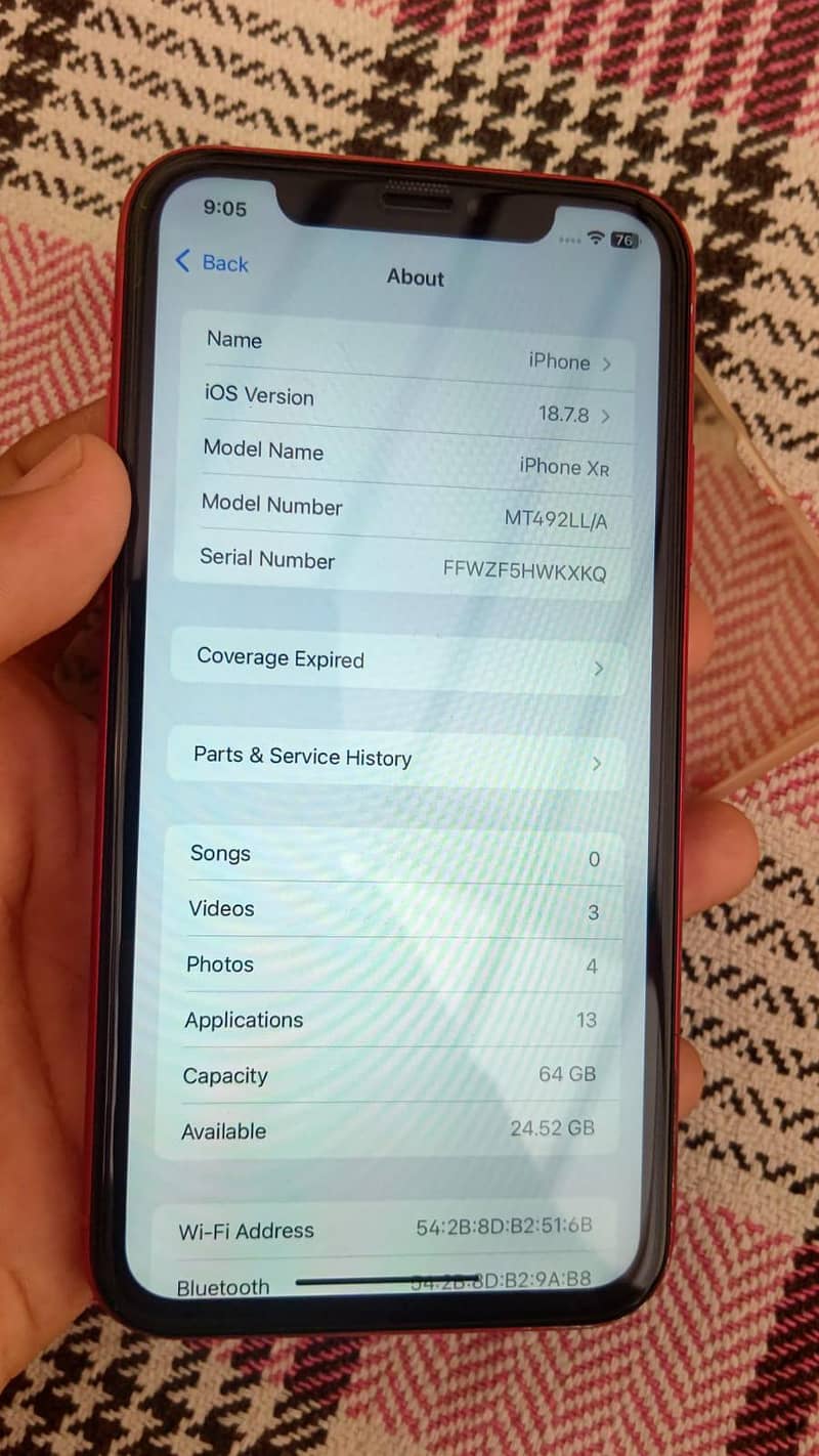iPhone xr 6