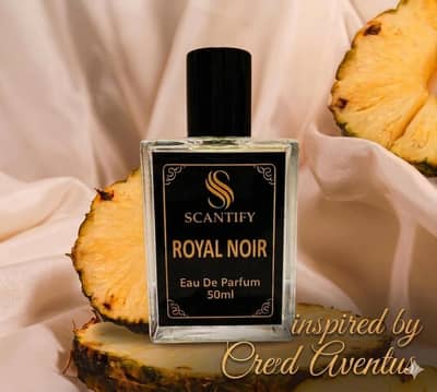 Scantify Royal Noir Perfume for men inspired by Creed Aventus