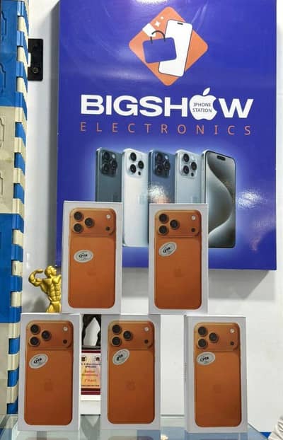 Apple I phone 17 pro max box pack