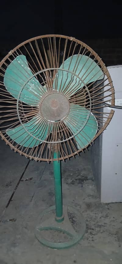 two celing fan one pedister
