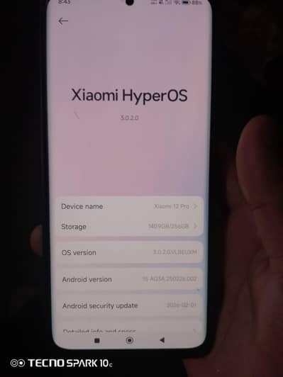 {Xiaomi} Mi 12 Pro