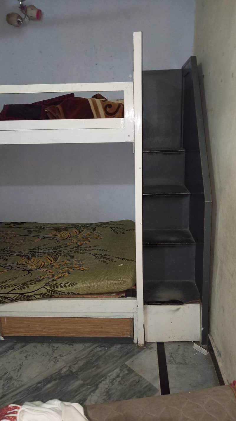 Solid wooden big sized bunk bed 2