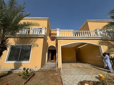 350 Sq Yd 4-Bed Luxury Villa for Sale Precinct-35 Sports City BTK! Villa #34 St-15 West Open near entrance. Near Rafi Cricket Stadium, 100 Sq Yd lawn. Call now!