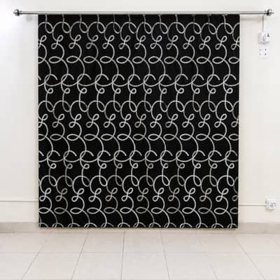 Black Backdrop Curtain 7.5×7.5