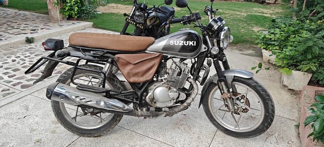 Suzuki Gs 150 modified