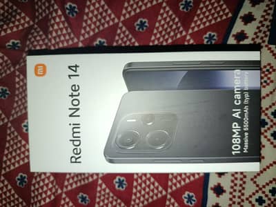 Redmi Note 14 10/10 Condition 8/256 gb