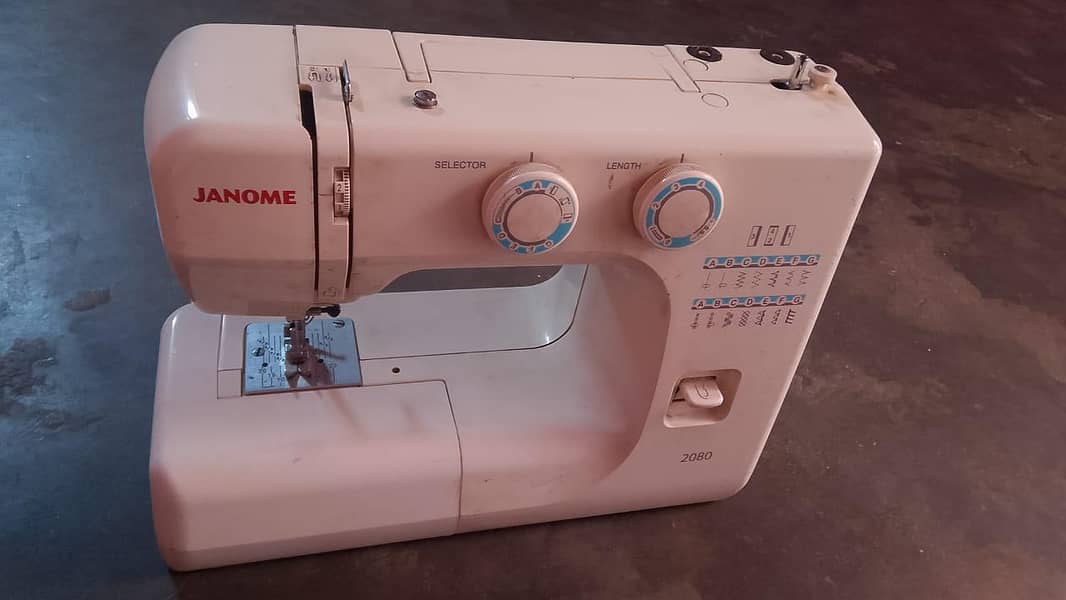 Janome silae machine 5