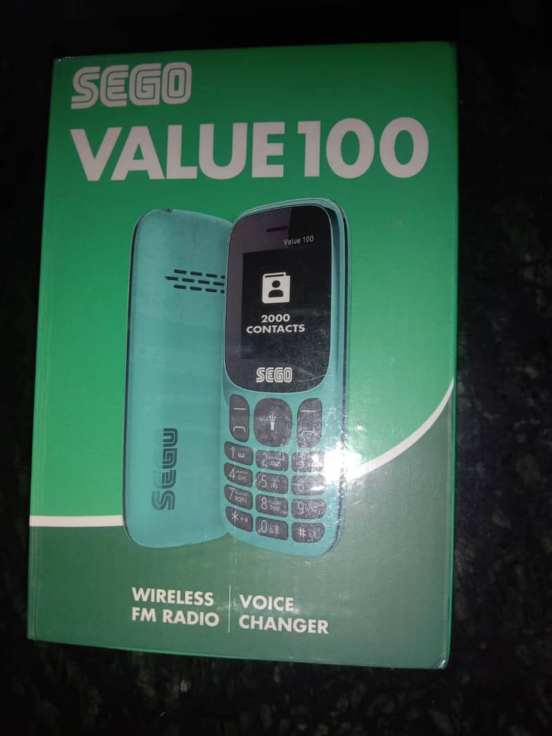 Sego value 100 0