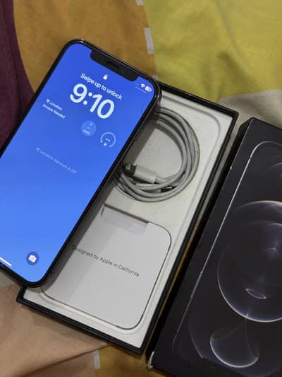Iphone 12 pro non pta factory unlock complete box