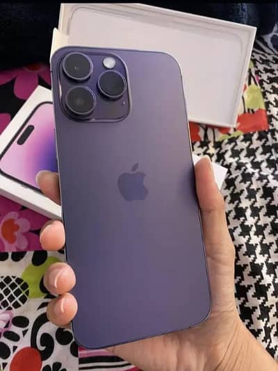 Apple iPhone 14 pro Max official PTA proved 256 GB memory