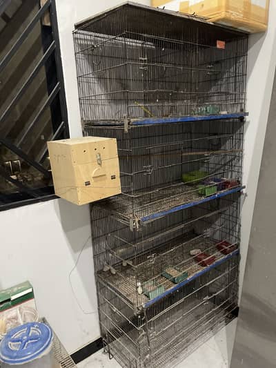 8 portions folding cage urgent sell