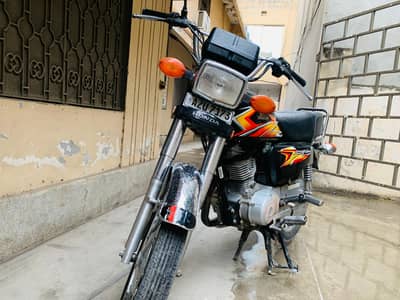 Honda CG 125 2021 Black – 10/10 Condition | Sialkot