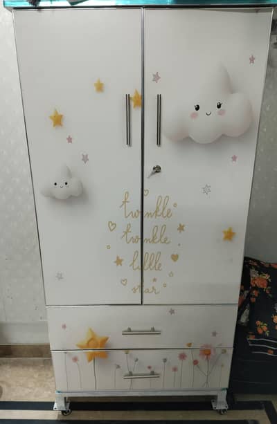 Hardly 1 month used kid wardrobe