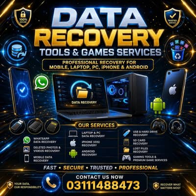  DATA RECOVERY TOOLS & GAMES SERVICES 