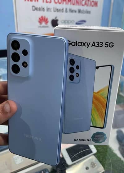 Samsung A33 5G 8GB Ram 128 GB memory PTA approved. 0325=3982=953