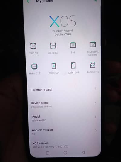 2/32 Infinix mobile 