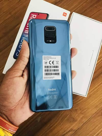 Redmi Note 9S 6Gb Ram 128 GB memory PTA approved. 0325=3982=953