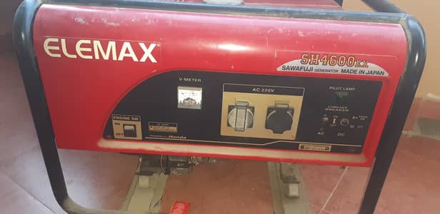 Elemax Honda SH4600XX  Generator Max Output: 4.0 kVA