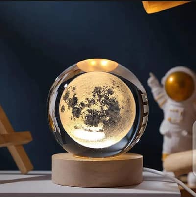 3D Planet Moon lamp, Home Decoration