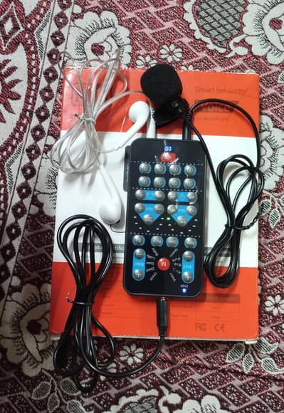Portable voice changer