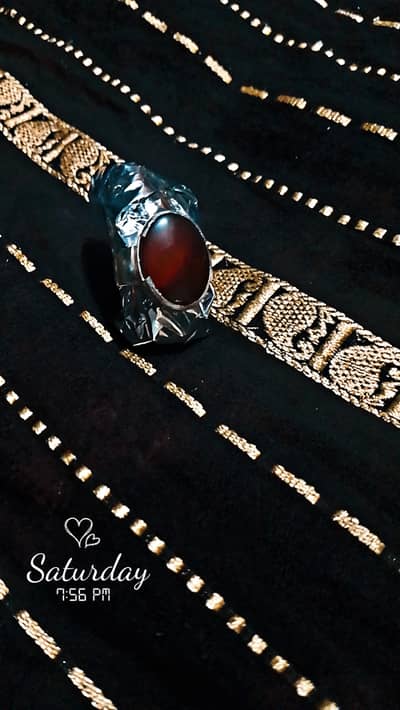 Yamni aqeeq (Red agetate)