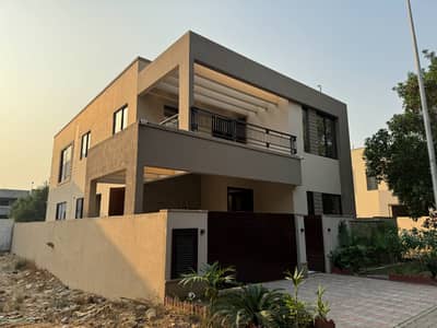 Bahria Town Karachi 5-Bed Luxury Designer Villa for Sale in Precinct-1 Overseas Block Near Main Entrance of Bahria Town Karachi!