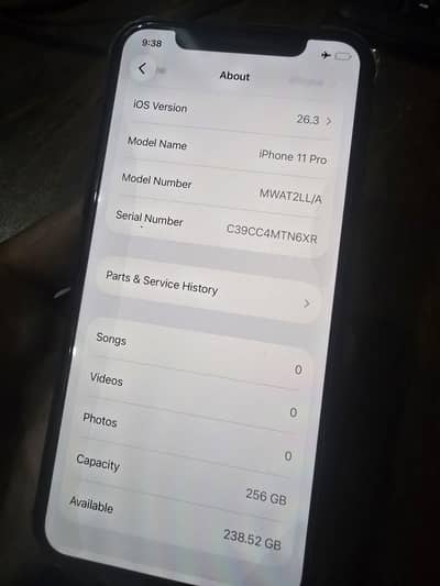 iphone 11 pro pta Approved 256gb waterpack not a single fault
