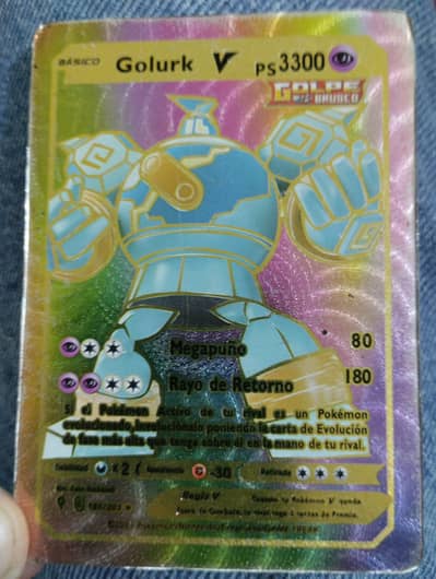 Rainbow Pokémon Card