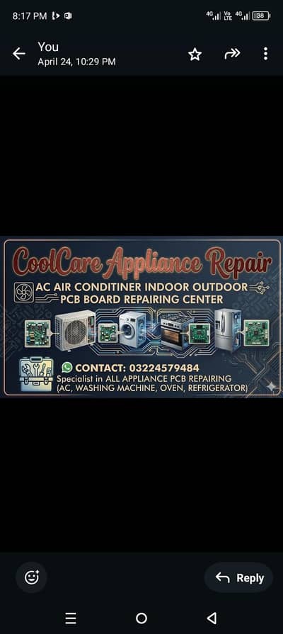 AC PCB, Washing machine PCB, Refrigerator PCB Repair Service