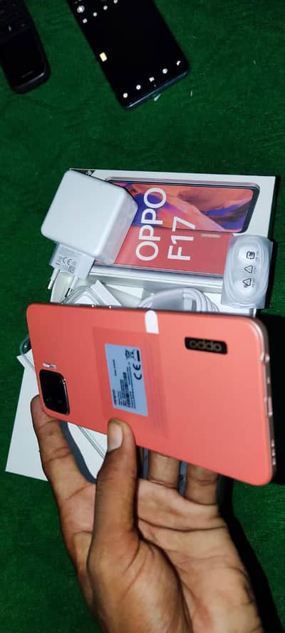 Oppo F17 8Gb Ram 128 GB memory PTA approved. 0325=3982=953