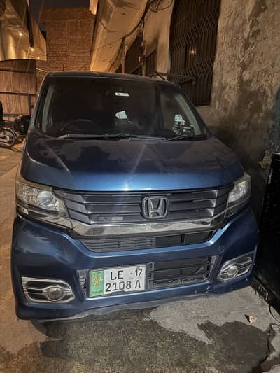 Honda N Wgn Custom Turbo (with paddle shifters)