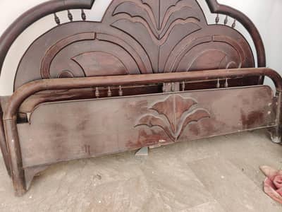 Pure wooden Bed