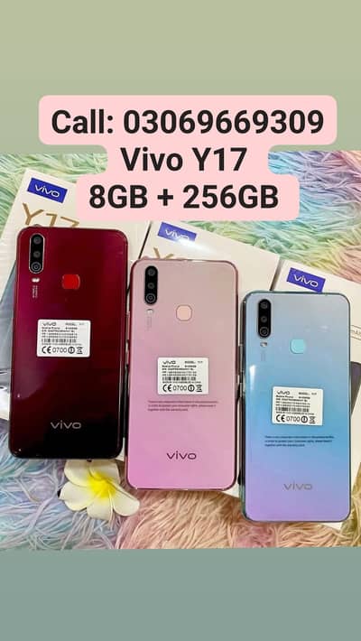 Vivo Y17 PTA Approved 8GB Ram Price Only 16500/- With Warranty