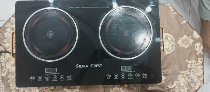 Double hot plate - Silver Crest