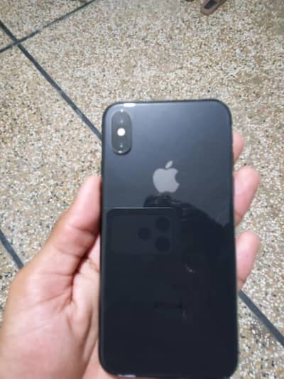 I phone x jv  256 storage original battery 73 health