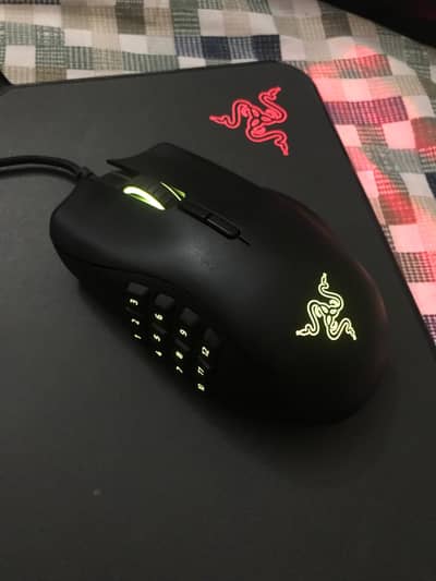 Razer Naga Trinity MOBA/MMO Gaming Mouse - Slightly used
