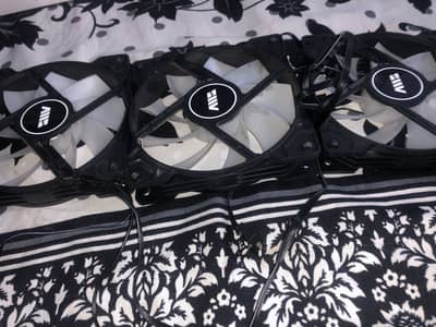 Amd Wrecker Case Fans 3 ARGB Fans like Brand New