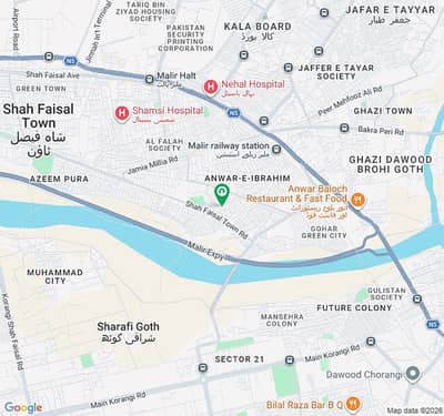 120 gaz Ground Plus Three building for Sale in malir
