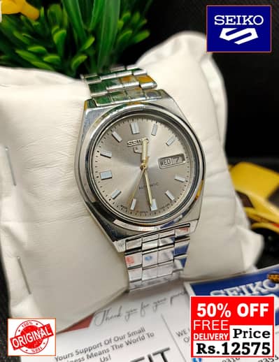 Seiko 5 Citizen Orient Automatic Pre-Owned watch Japan 03161737353