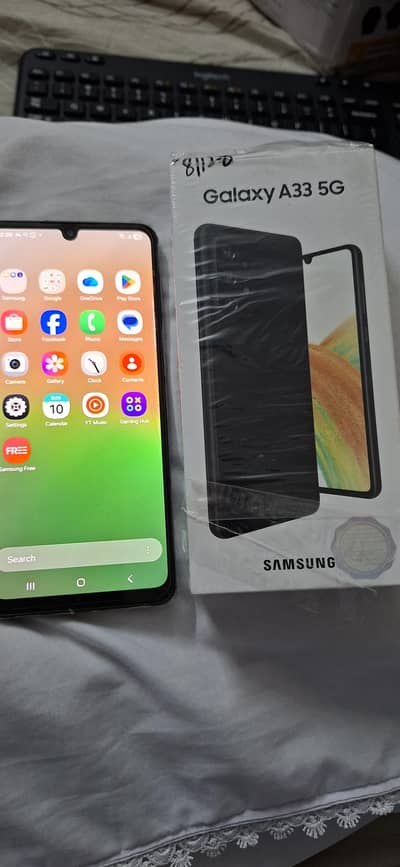 Samsung A33 5G 10/10 8GB/ 128GB official PTA  Approved