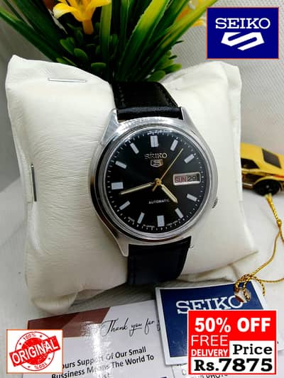 Seiko 5 Citizen Orient Automatic pre-owned watch Japan 03161737353
