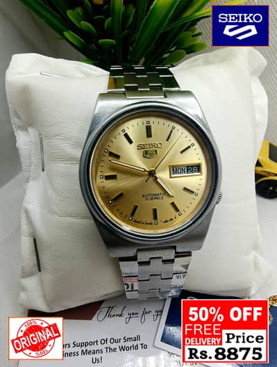 Seiko 5 Citizen Orient Automatic pre-owned watch Japan 03161737353