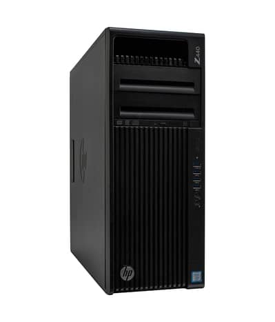 HP Z440 Workstation Desktop with gtx750 GPU 16gb ram