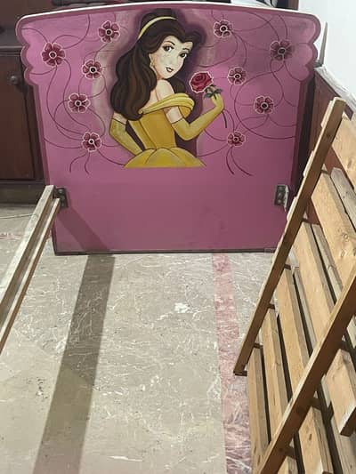 Single Barbie Bed Without Mattress