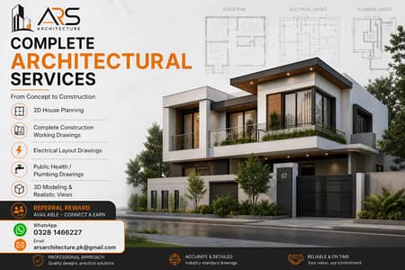 Architect, interior designer, town planner , LDA drawing Approval